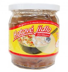 Seitan guláš s shiitake ve skle 350g Sunfood