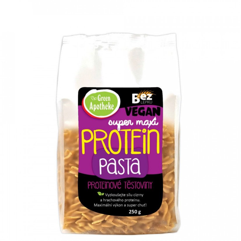 Těstoviny vřetena Super Maxi Protein 250g Green Apotheke