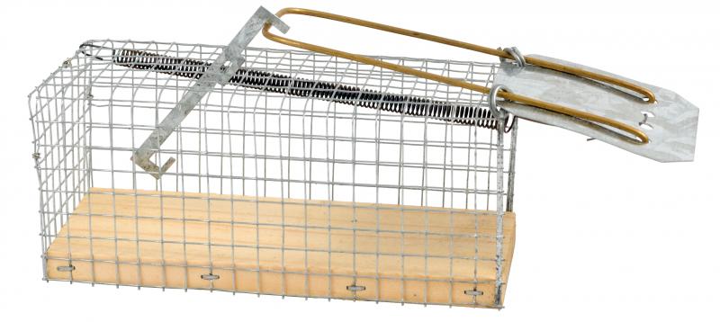 Trap for catching live mice - wire cage
