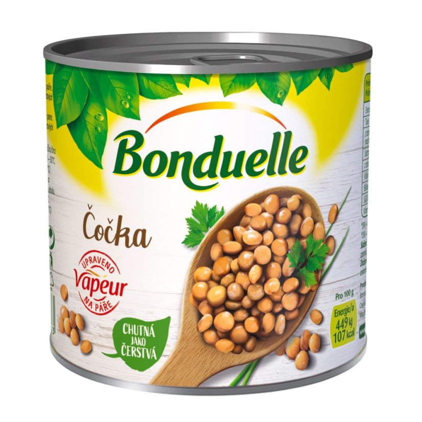 Čočka VAPEUR 425 ml Bonduelle Čočka VAPEUR 425 ml Bonduelle
