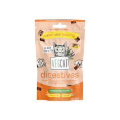 Pamlsky pro kočky Digestives pro trávení 60 g VEGCAT