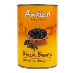 Fazole černá sterilovaná Bio 400g Bio Amaizin