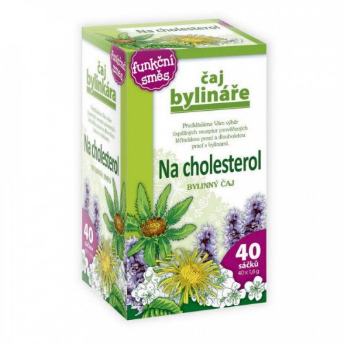 Na cholesterol bylinný čaj 40x1,6 g Bylinář