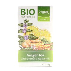 Čaj Zázvorový s citrónom a mätou Bio Apotheke