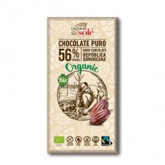 Čokoláda 56% horká Bio 100 g Solé