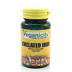 Snadno vstřebatelná forma železa Veganicity Snadno vstřebatelná forma železa Veganicity