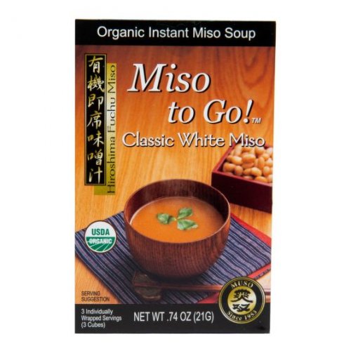 Polévka japonská Bílé Miso instantní Bio 3x7g Muso