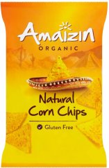 Chipsy kukuřičné natural Bio 75g Amaizin