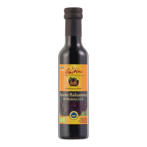 Balsamic vinegar of Modena Bio 250 ml Gustoni