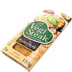 Veggie Steak Quinofátek 150g Veto - EXP 27/06/2026