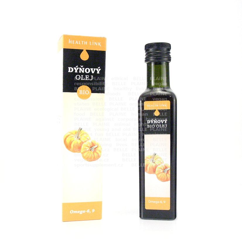 Bio virgin pumpkin oil 250 ml Health Link