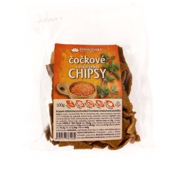 Chipsy čočkové s majoránkou 100g Damodara