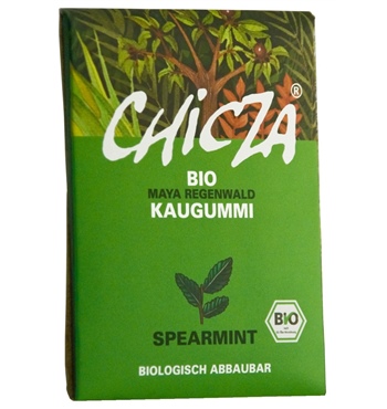 Žvýkačky spearmint Bio 30 g Chicza