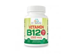 Vitamín B12 1000 µg – 90 tablet Dr.Natural