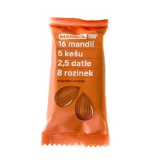 Tyčinka RAW mandle a kešu 40 g Markol