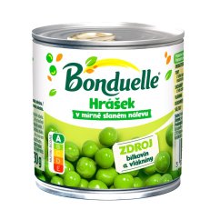 Zelený hrášok 212 ml Bonduelle