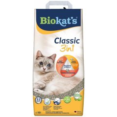 Litter for cats Biokat's Natural Classic 3 in 1 10 kg