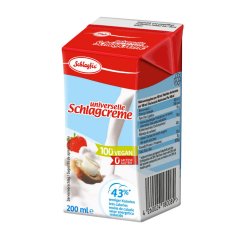 Šlehačka rostlinná neslazená 200 ml Schlagfix