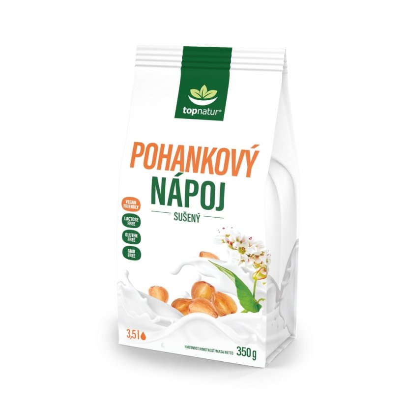 Nápoj pohankový instantní natural 350 g TOPNATUR