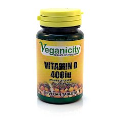 Vegan Vitamín D3 (400iu) 90tbl Veganicity
