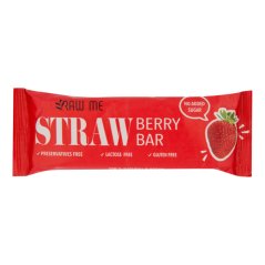 Tyčinka bezlepková ovocná jahodová 42 g RAW ME