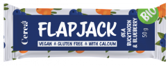 Flapjack bezlepkový rakytník & borůvka 50 g Cerea