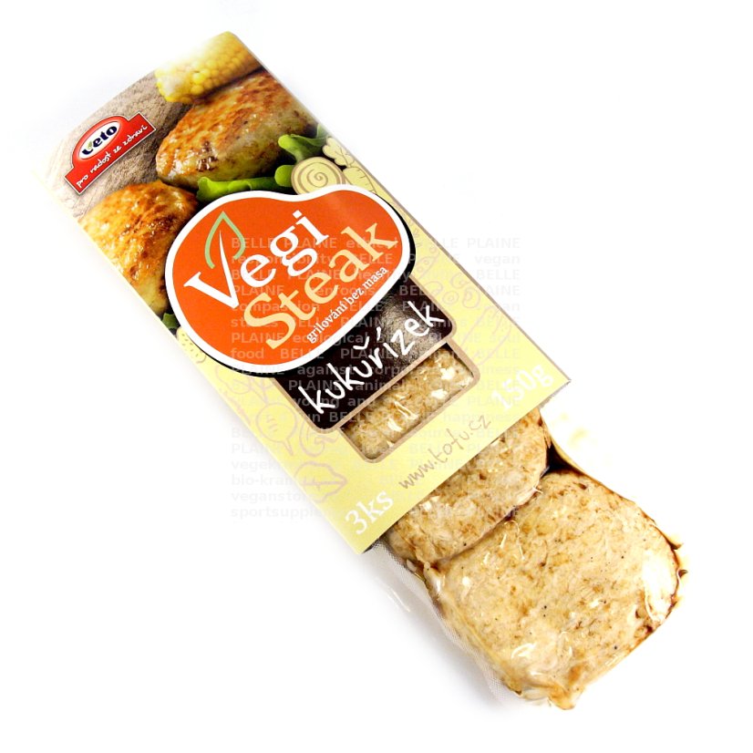 Veggie Steak kukuřízek 180g Veto Veggie Steak kukuřízek 180g Veto