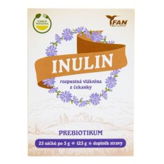 Inulín rozpustná vláknina 125g Fan