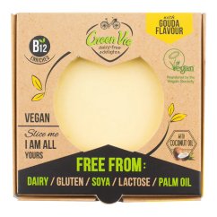 Veganská alternativa sýru gouda blok 250 g GreenVie