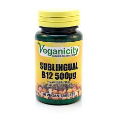 Vegan B12 500µg sublingvální 90tbl Veganita