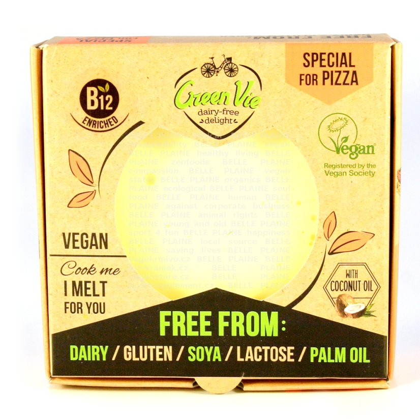 Veganská alternativa sýru pizza 250 g GreenVie