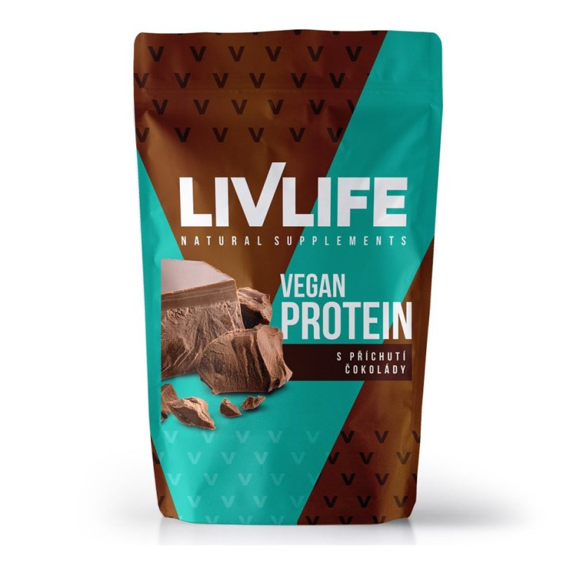 Protein Vegan Čokoláda 245 g LIVLIFE