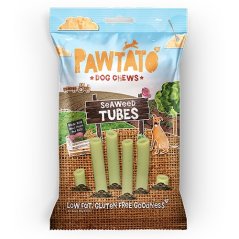 Pawtato žuvacie maškrty pre psov s morskou riasou 90g