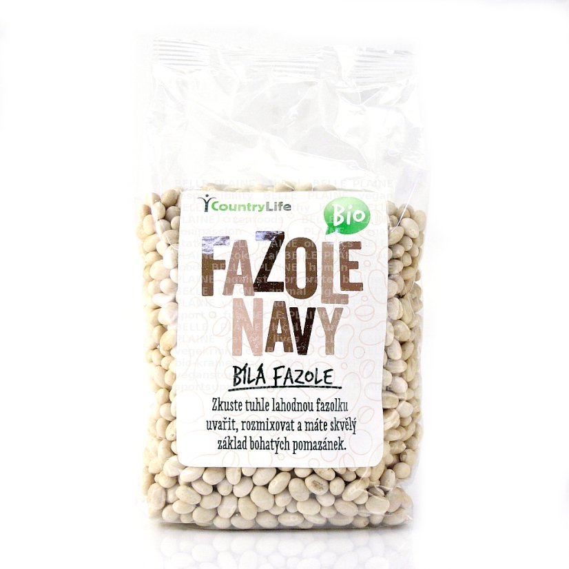 Fazole bílá Navy Bio 500g Country life