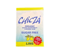 Organic Lime Sugar Free Chewing Gum 30 g Chicza