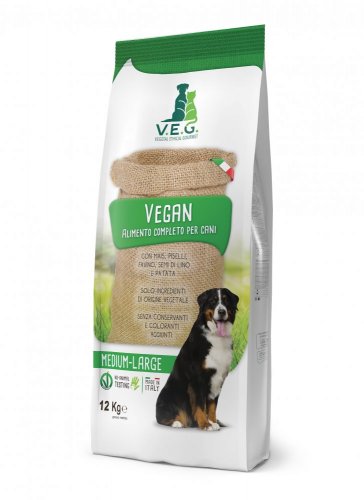 V.E.G. Vegan Dog Medium 12kg - rostlinné krmivo pro psy