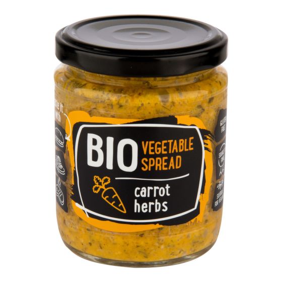 Carrot herb spread Bio 235g Rudolfs