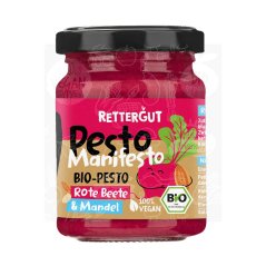 Pesto Červená řepa s mandlemi Bio 120 g Rettergut