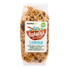 Granola - Křupavé müsli s kokosem Bio 350g Country life
