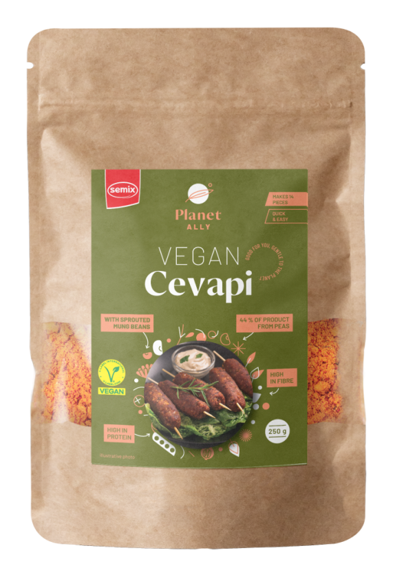 Čevapčiči Vegan zmes Pre Planétu 160g Semix