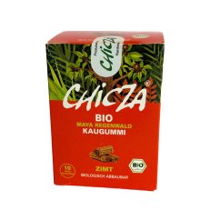 Organic Cinnamon Chewing Gum 10x 30 g Chicza
