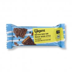 Tyčinka čokoládová proteínová Cookie Dough Style Bio 50 g Veganz