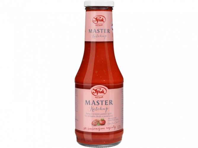 Ketchup Master se sušenými rajčaty 530g Spak