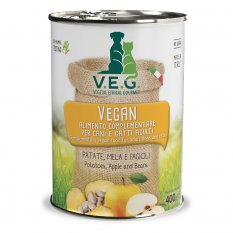 V.E.G. Vegan Yellow 400g - rostlinná konzerva pro psy a kočky