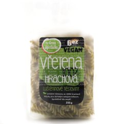 Těstoviny vřetena hrachová bezlepková 250g Green Apotheke