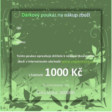 Pravidla pro uplatnění dárkových poukazů a slevových kódů.