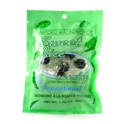 Bonbóny Sweet Rice mátové 50g Mitoku