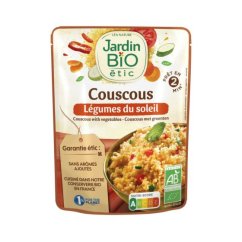 Couscous with organic vegetables 220 g Jardin Bio