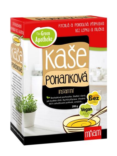 Kaša pohánková instantná bezlepková 200g Green Apotheke